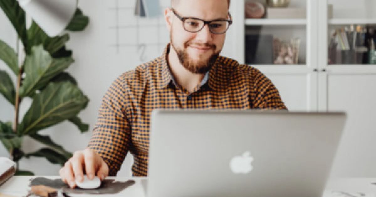 Guys on a laptop